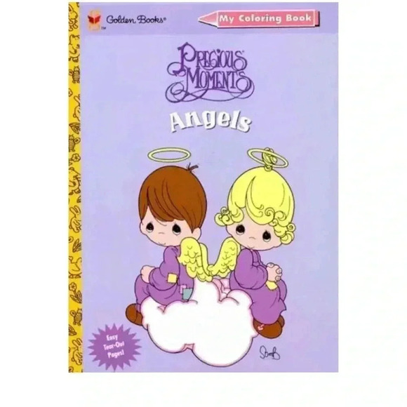 Precious Moments Other - Very Rare Precious Moments Angels Coloring Book 1997 Excellent Condition